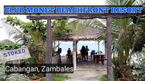 club monet beachfront resort|club monet resort zambales.